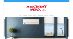 Desktop Screenshot of maintenanceiberica.com